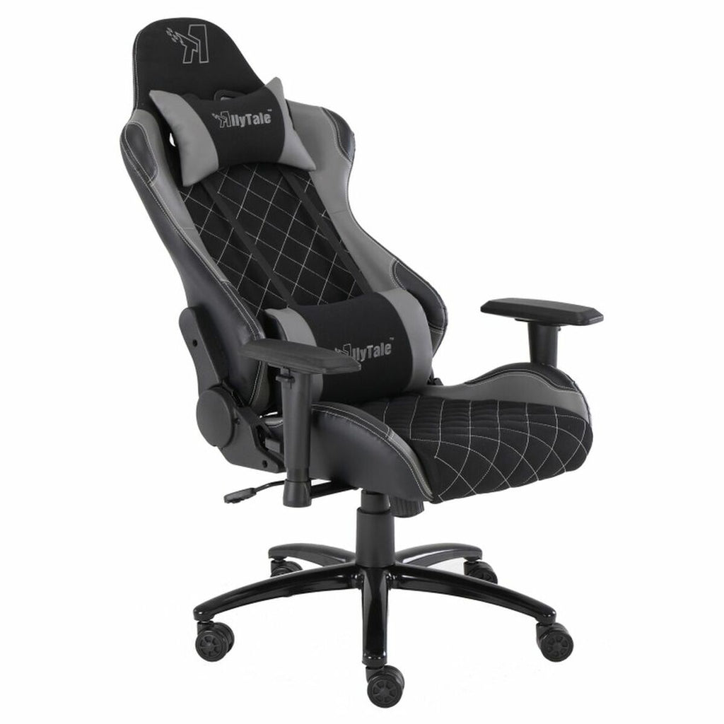 ALLYTALE JULIA Gaming Chair – Grey (Negra-Gris Variant) – Ergonomic Breathable Seat for EcoTechShoppy's Tech & Lifestyle