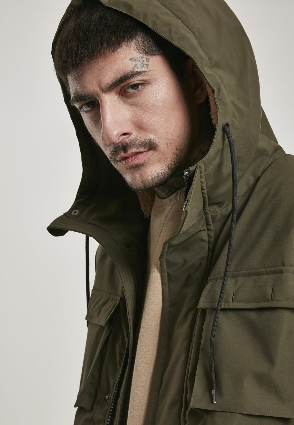 Authentic Hooded Field Jacket - Dark Olive