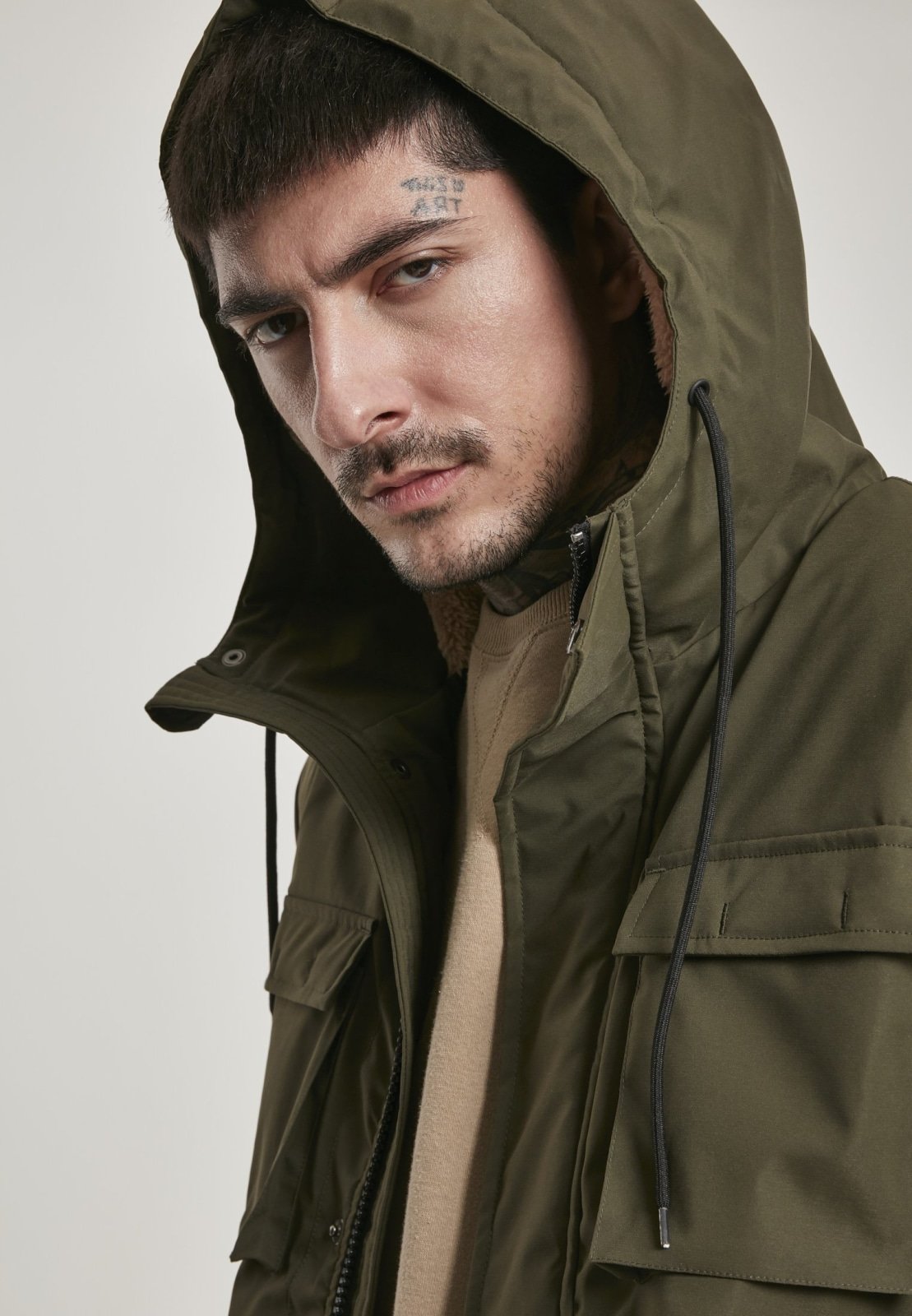 Authentic Hooded Field Jacket - Dark Olive