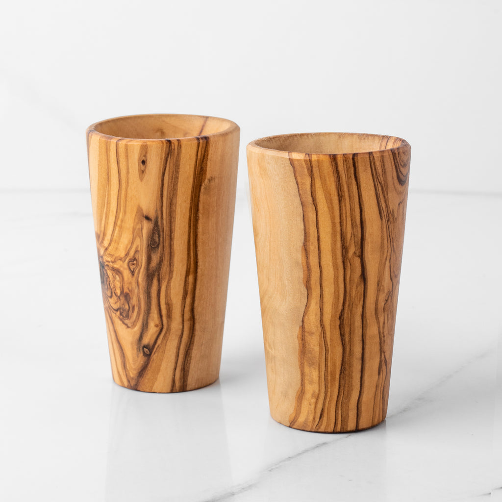 Handcrafted Olive Wood Drinking Cup