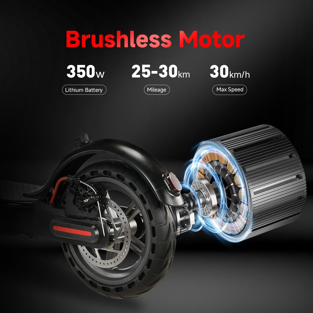 VoltStrider™ Esprit Urban Eight – 8.5" Smart Electric Scooter