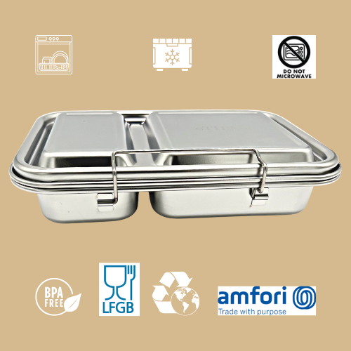 SMART LUNCHBOX 2 COMPARTMENTS 625ml