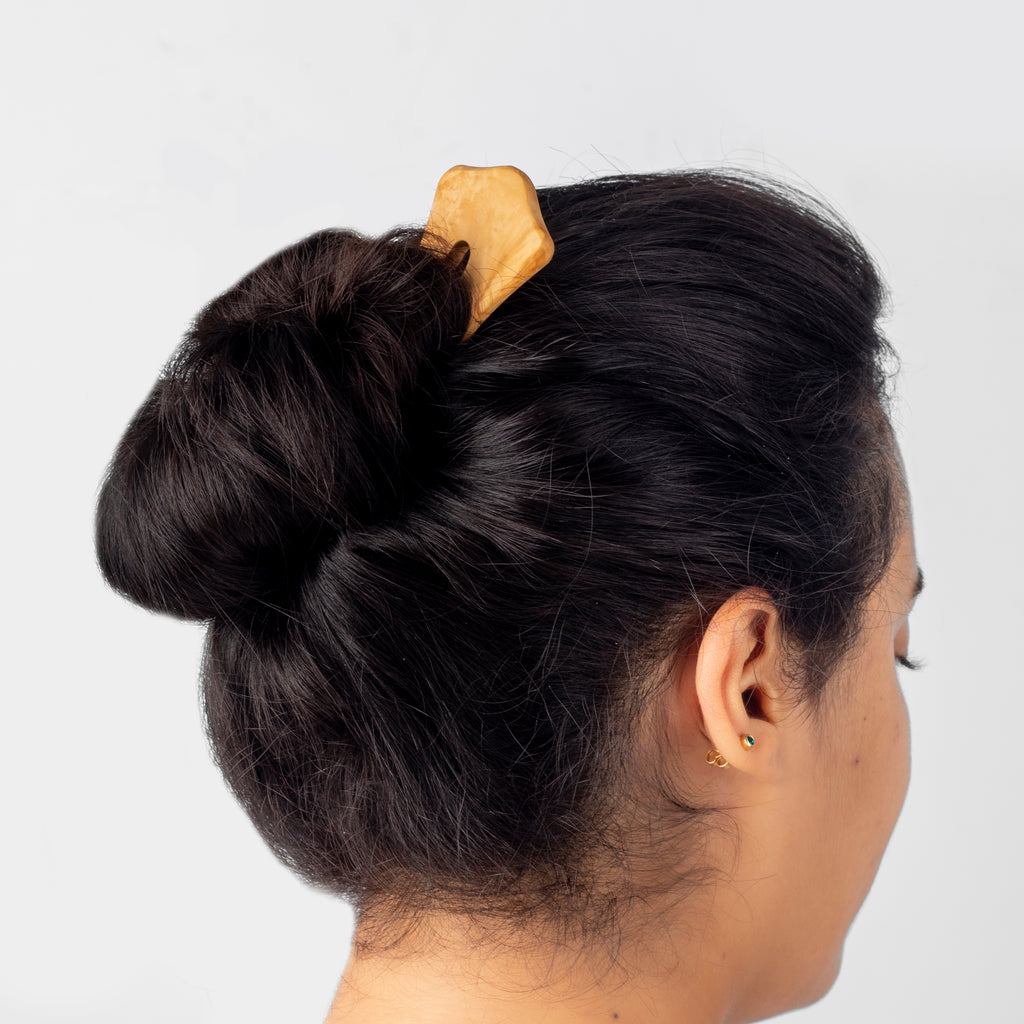 Olivenholz Haarnadel Handgefertigt