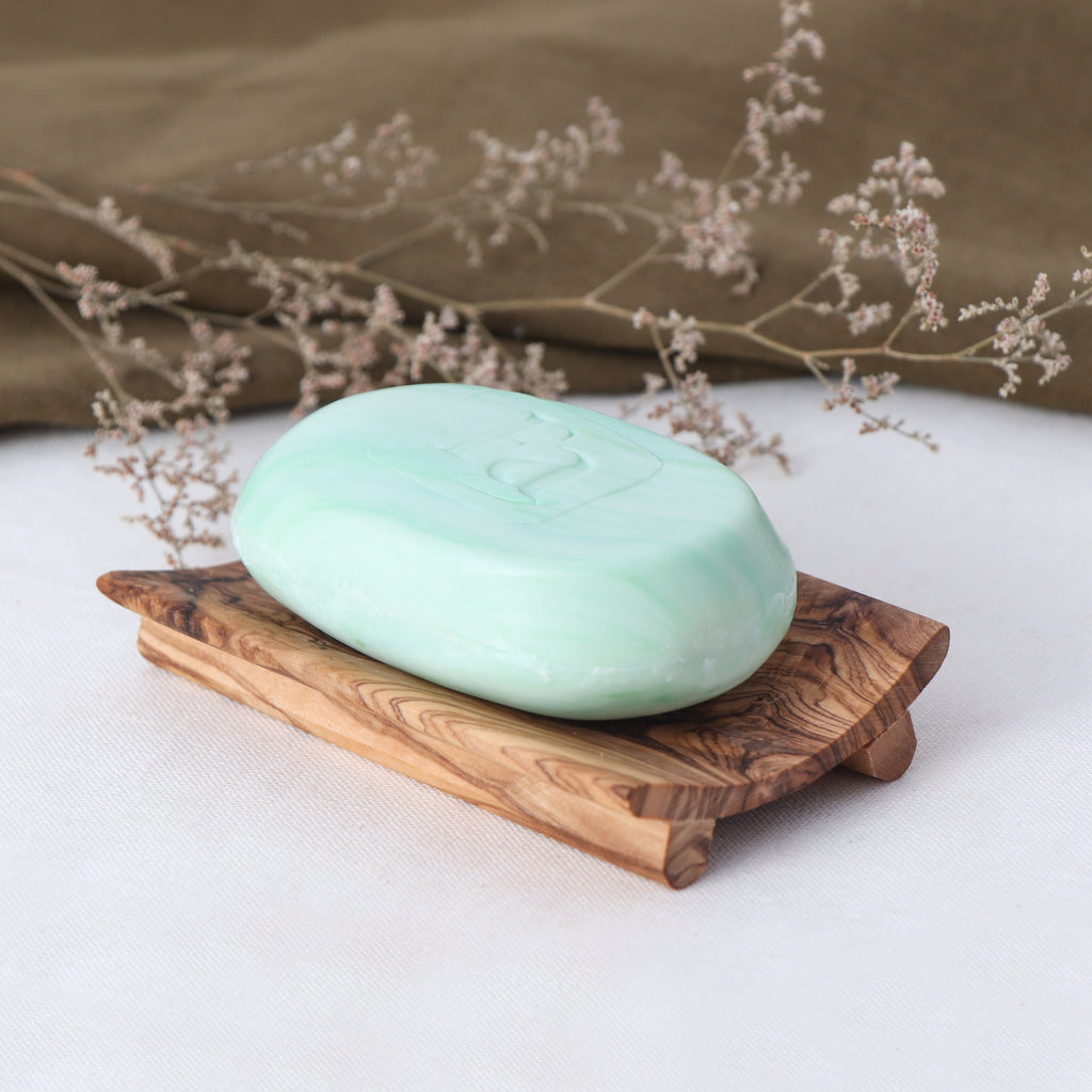 Handcrafted Olive Wood Soap Dish