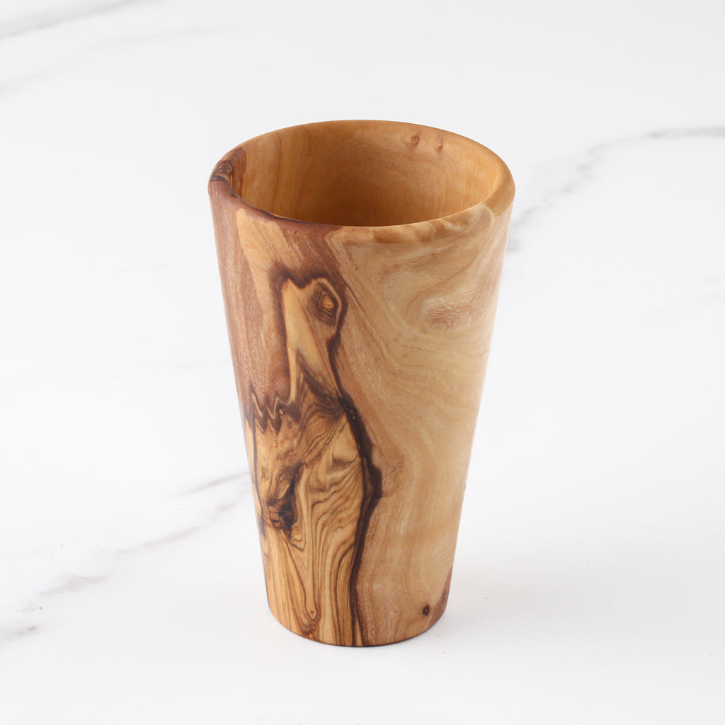 Handmade Olive Wood Drinking Cup