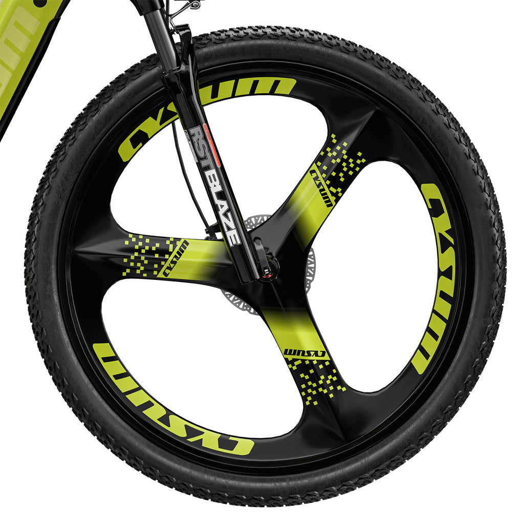 CYSUM Aluminum Electric City Bike 29" – Magnesium Wheels, 500W Motor