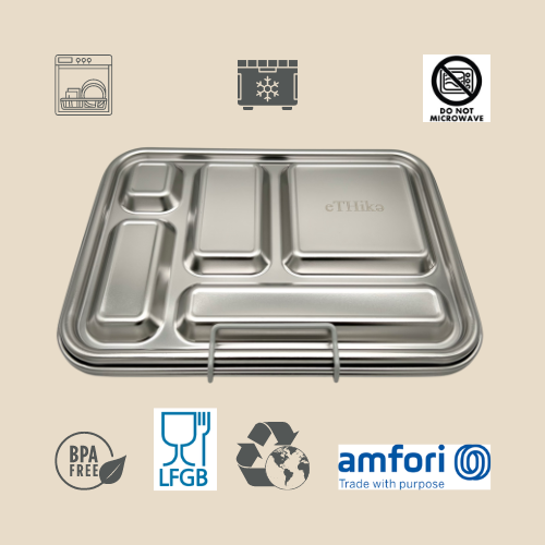 SMART LUNCHBOX 5 COMPARTMENTS 750ML