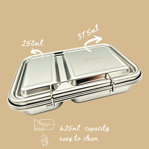 SMART LUNCHBOX 2 COMPARTMENTS 625ml