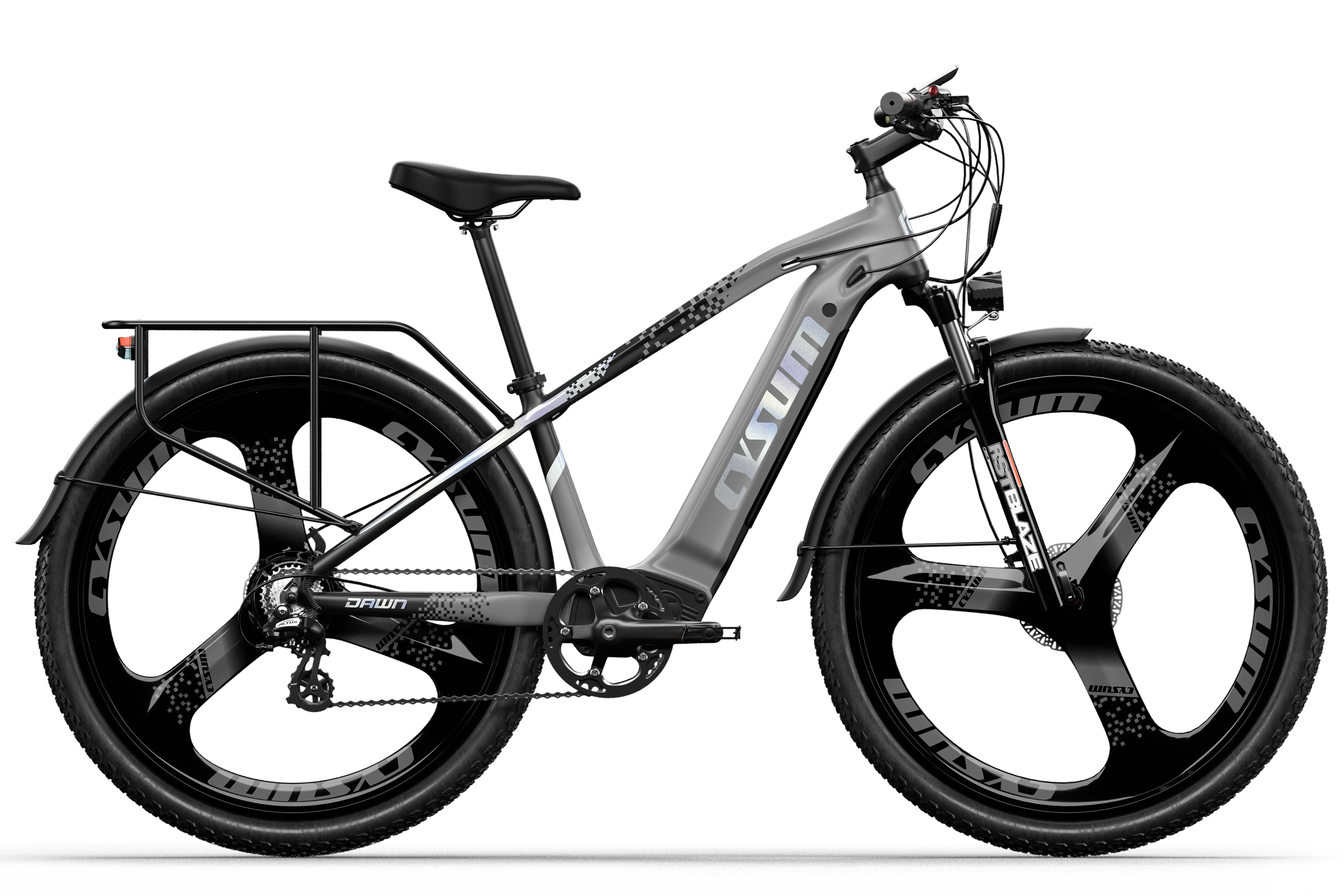 CYSUM Aluminum Electric City Bike 29" – Magnesium Wheels, 500W Motor