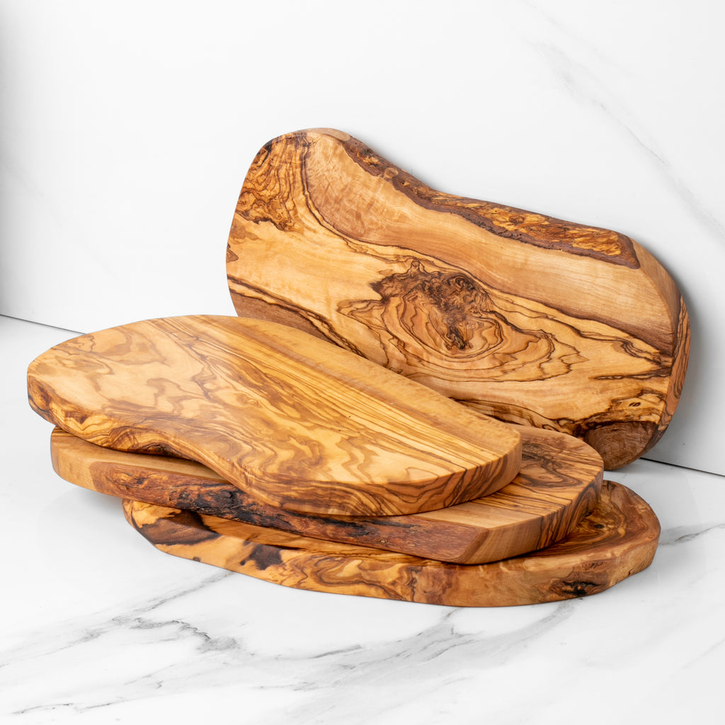 Irregular Olive Wood Board – Rustic Beauty for Every Meal