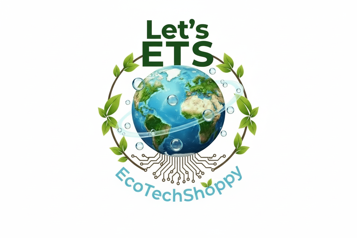 EcoTechShoppy Logo - Adaptable Background