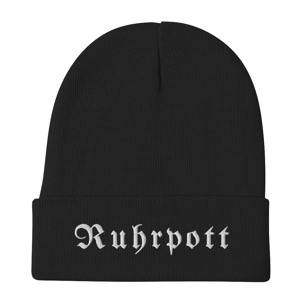 RUHRPOTT Bestickte Beanie