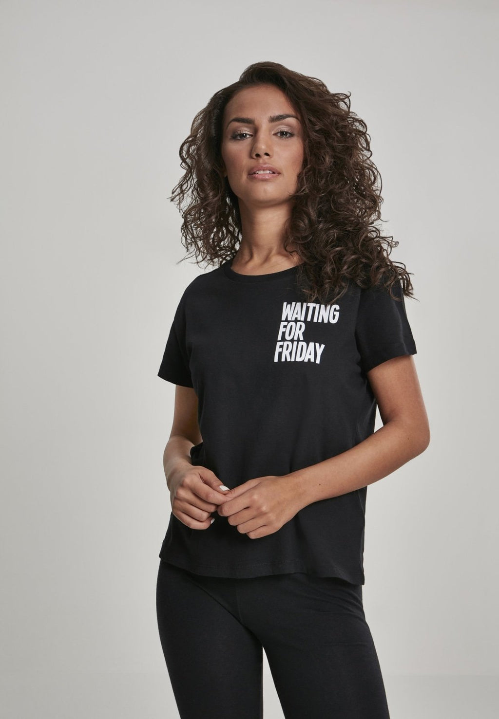 Ladies Waiting For Friday Box T-Shirt