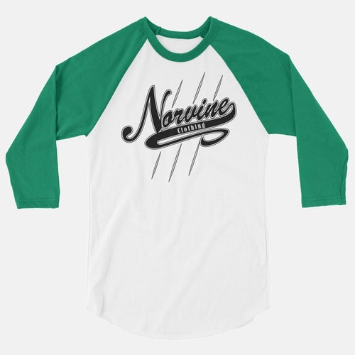 Norvine Baseball Vintage 3/4 Sleeve Raglan Shirt