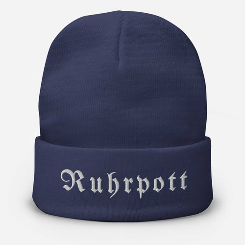 RUHRPOTT Bestickte Beanie