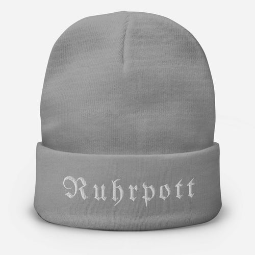 RUHRPOTT Bestickte Beanie