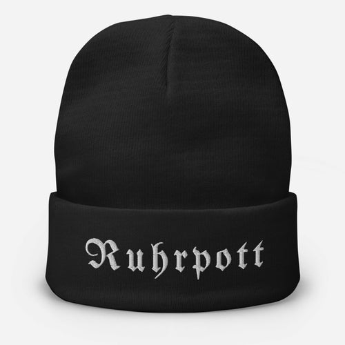 RUHRPOTT Bestickte Beanie