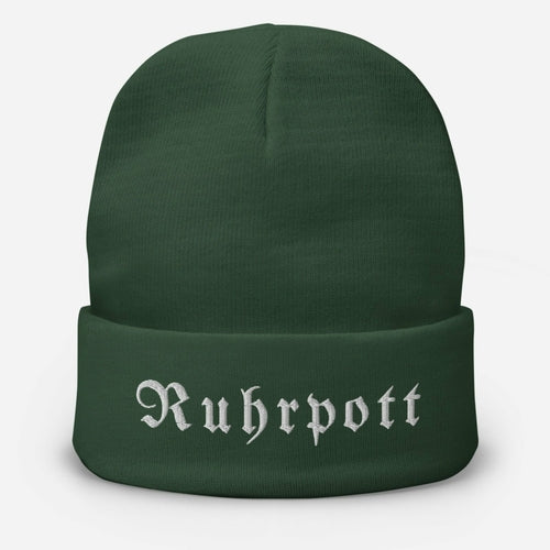 RUHRPOTT Bestickte Beanie