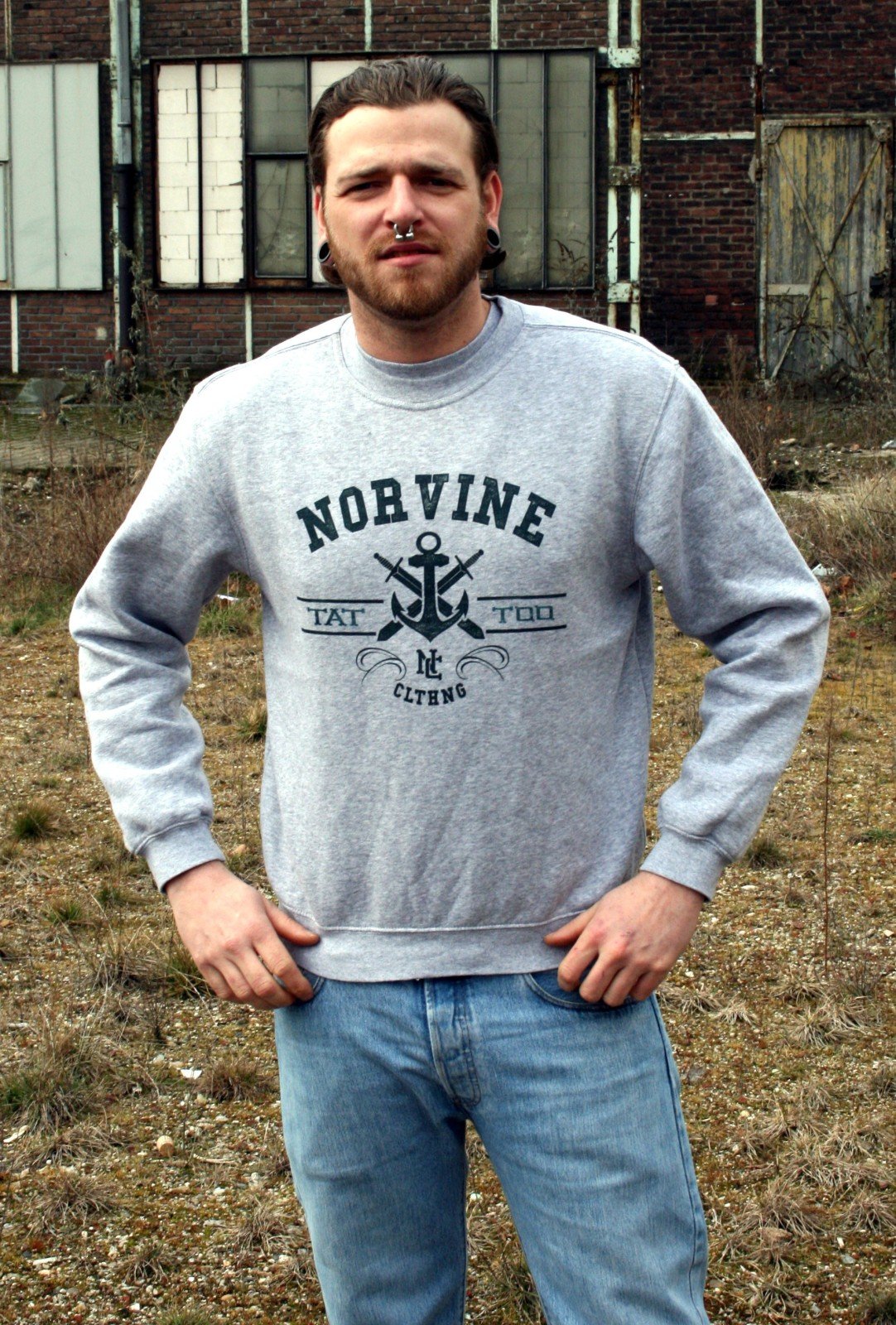 Tattoo Anchor Sweatshirt